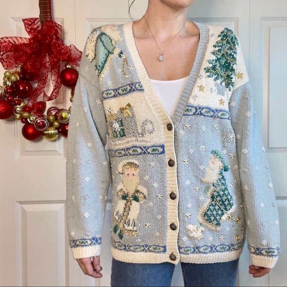 Marisa Christina Sweaters - VTG Marisa Christina Classics Christmas Sweater 1995 LTD ED. Women's Size M